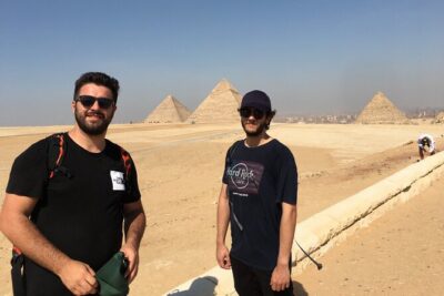 Giza Pyramids, Sphinx, Sakkara Pyramid with Camel ride & Shopping