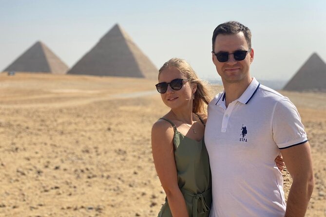 Giza Pyramids, Sphinx, Saqqara and Memphis Full-Day Cairo Tour - Memphis and the colossal Ramesses II statue