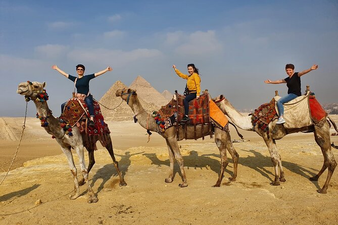 Giza Pyramids , Sphinx ,Saqqara and Memphis Private Tour - Giza Plateau and the three pyramids