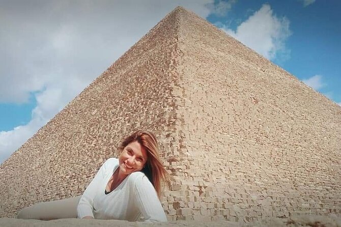 Giza Pyramids, the Grand Egyptian museum " GEM " - Finding the right pyramid photographs