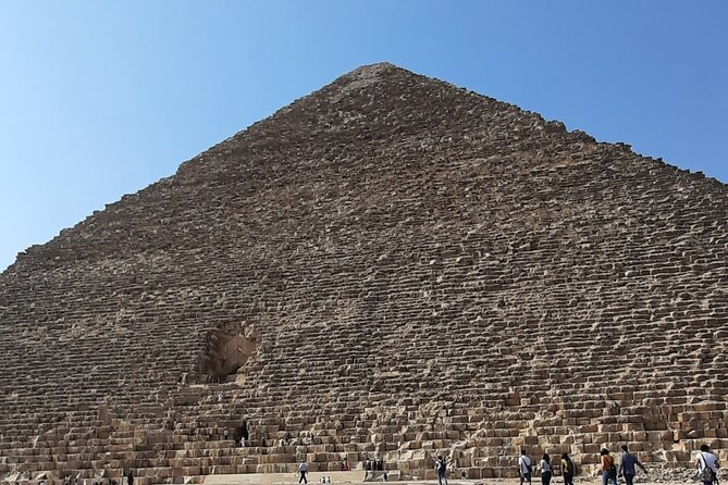 Giza Pyramids with (GEM) Grand Egyptian Museum - The panorama viewpoint and the choice of camel or horse