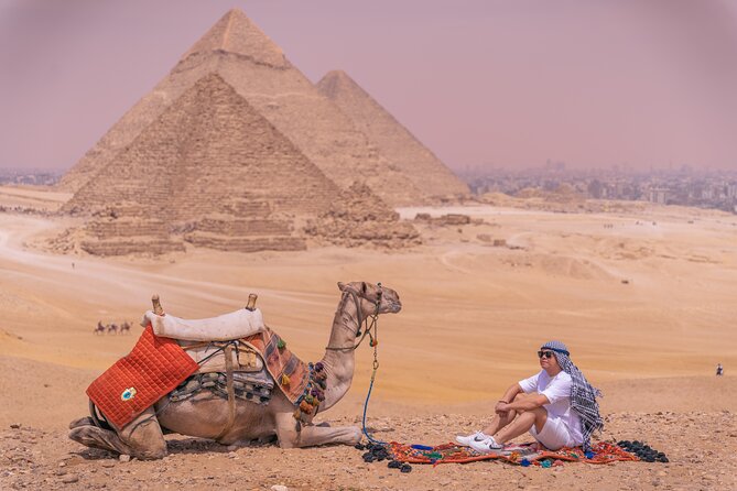 Giza pyramids with professional photography - Hotel Pickup Makes a Short Cairo Visit Easier