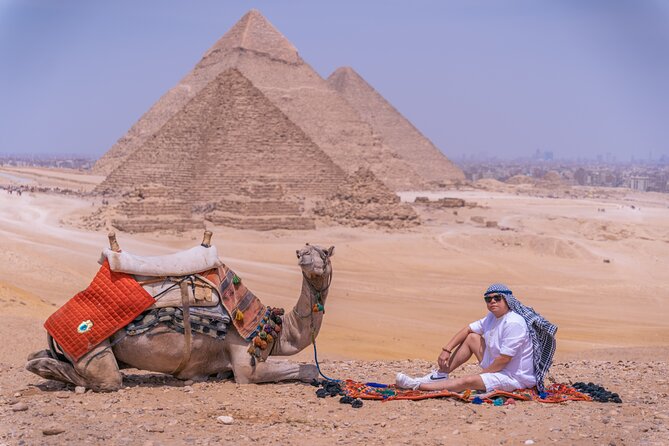 Giza pyramids with professional photography - The Sphinx and Valley Temple Add More Than Another Photo Stop