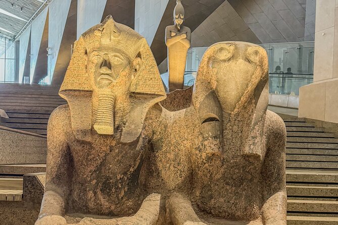 Grand Egyptian Museum and Pyramids of Giza Private Tour - The Sphinx and Valley Temple