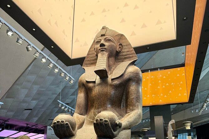 Grand Egyptian Museum, Giza Pyramids and Great Sphinx Tour - The Great Sphinx and Khafre’s Valley Temple