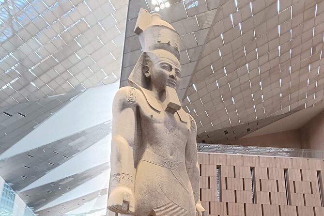 Grand Egyptian Museum, Grand staircase, New Galleries, and lunch. - Key points at a glance