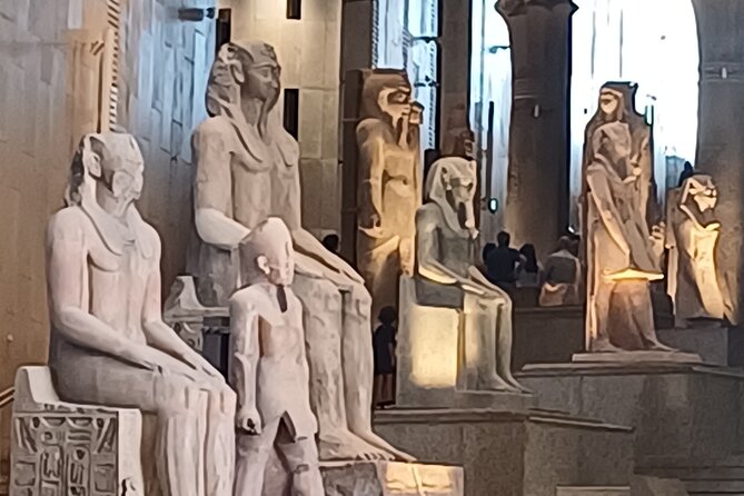 Grand Egyptian Museum, Grand staircase, New Galleries, and lunch. - Who should choose this four-hour format