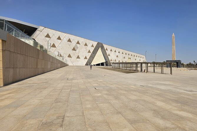 Grand Egyptian Museum, Grand staircase, New Galleries & lunch - Ending with Egyptian food at Zooba