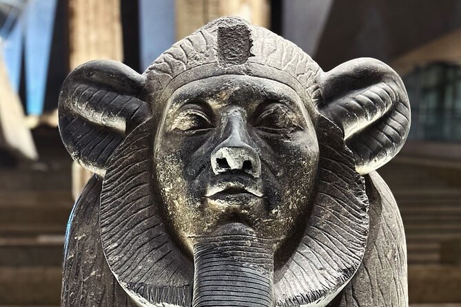 Grand Egyptian Museum, Grand staircase, New Galleries & lunch - Transport, walking, and timing