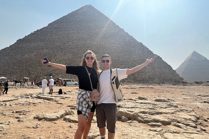 Guided Tour to Giza Pyramids ,Sphinx, Camel & inside the pyramids - Choosing the right pyramid entry