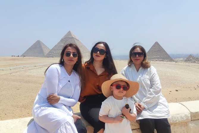 Guided Tour to Giza Pyramids ,Sphinx, Camel & inside the pyramids - Seeing Cheops, Chephren, and Mykerinus