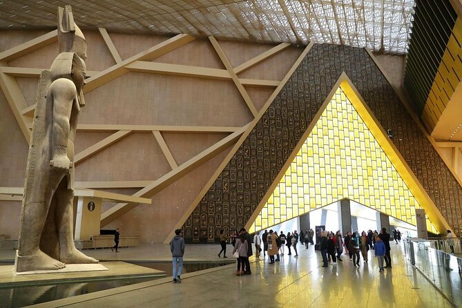 Guided tour to the Grand Egyptian Museum Giza Pyramids with Lunch - Why this Cairo combination works so well