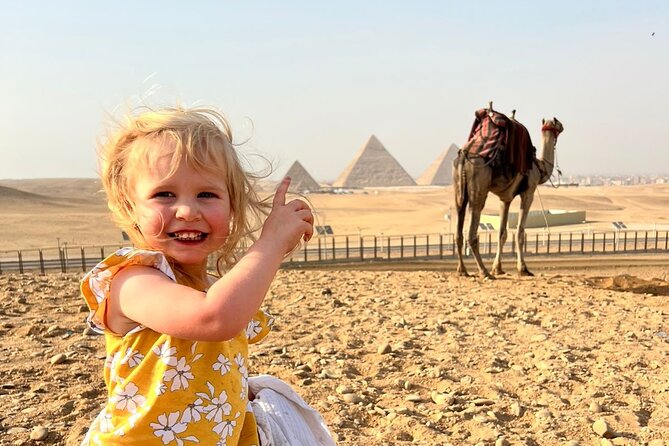 Guided tour to the Grand Egyptian Museum Giza Pyramids with Lunch - Private transport and the pace of the day
