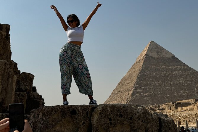 Half Day Giza Pyramids and Sphinx - Seeing how the pyramids were built
