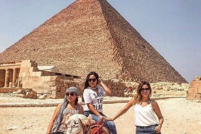 Half day Giza pyramids and Sphinx tour with an Egyptologist - The Great Pyramid of Khufu, your longest stop