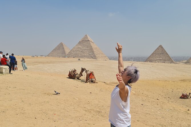 Half Day private guided tour Giza Pyramids,Sphinx,lunch,camel rid - The guides: Ahmed, Mohamed, and the human side of the tour