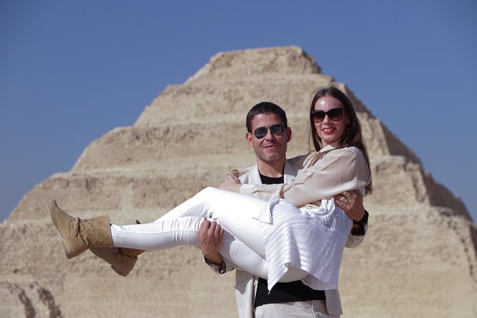 Half-Day private Tour to Dahshur Pyramids, Memphis & Saqqara - Memphis and the alabaster Sphinx