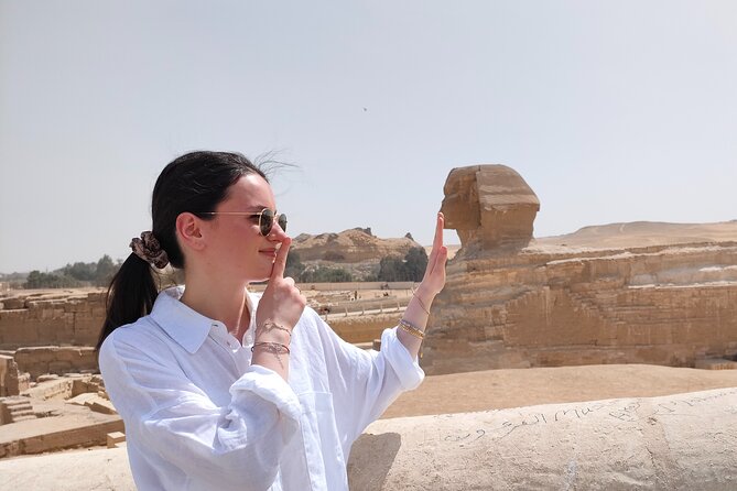 Half day Pyramids of Giza and Sphinx with Camel ride - Starting from your Cairo hotel