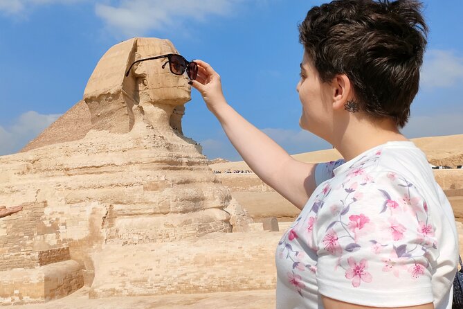 Half day Pyramids of Giza and Sphinx with Camel ride - A 30-minute camel ride near the pyramids