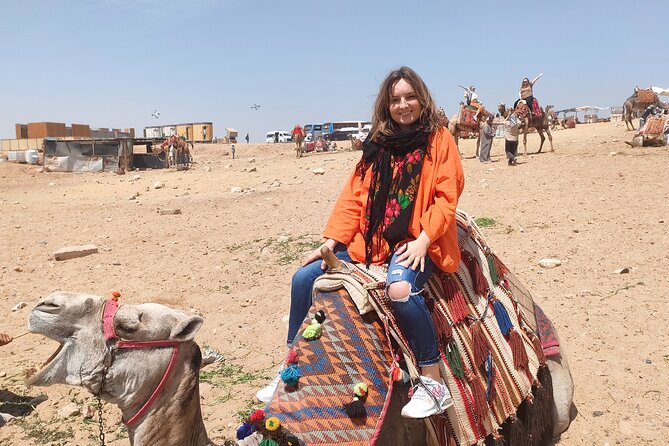 Half day Pyramids of Giza and Sphinx with Camel ride - Getting close to the Great Sphinx