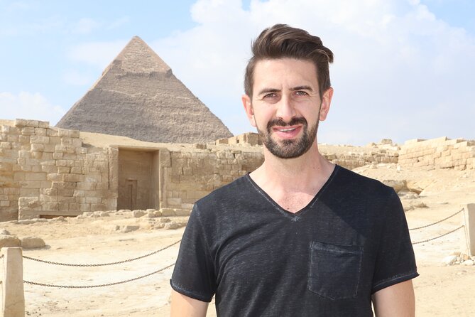 Half day tour in Giza pyramids , sphinx , panorama - Khafre’s mortuary temple explains what the pyramids were for