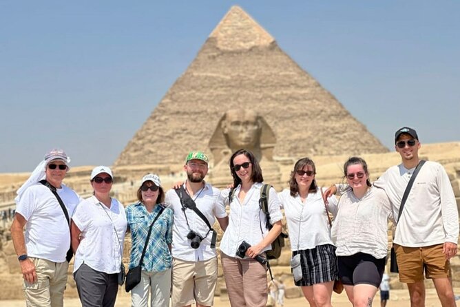 Half Day Tour To Giza Pyramids And Sphinx - The Great Pyramid of Khufu, one hour with Egypt’s biggest icon