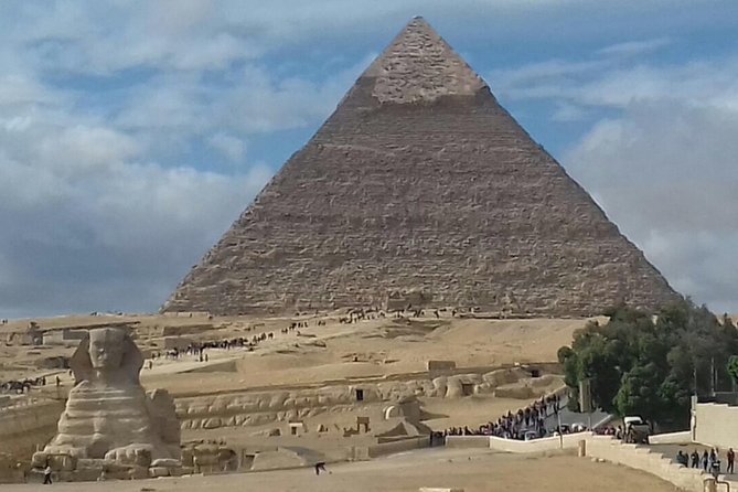 Half Day Tour To Giza Pyramids & Sphinx From Cairo Airport - The Giza Plateau gives you the full pyramid lineup