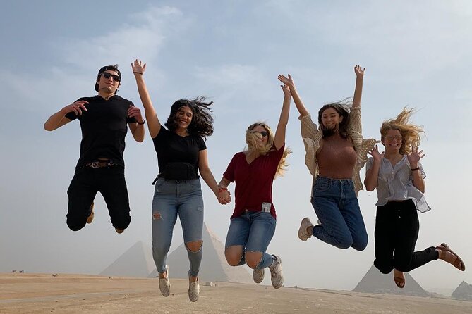 Half Day Tour To Giza Pyramids & The Great Sphinx With Camel Ride - Khufu’s Great Pyramid and the first big view