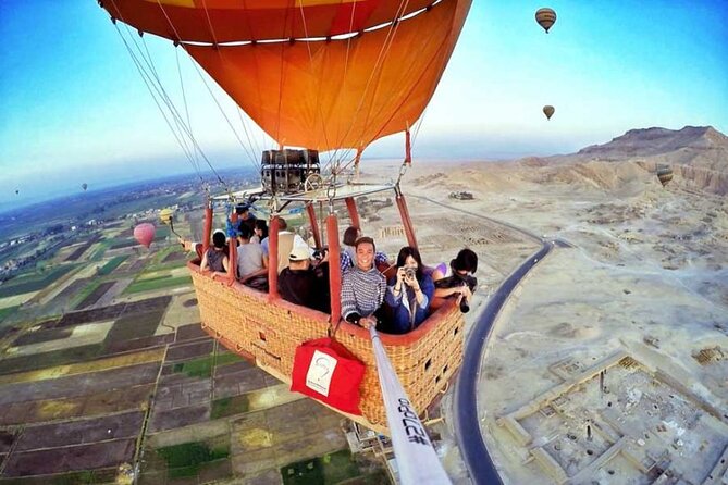 Hot Air Balloon in Luxor - The balloon flight over the West Bank