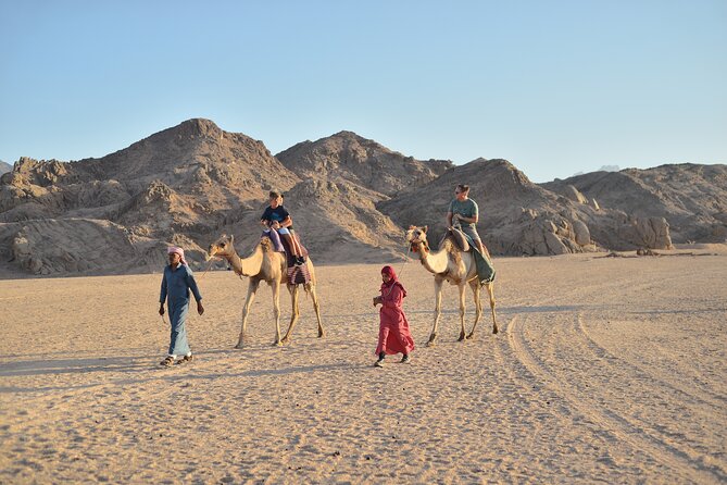 Hurghada: 4x4 Jeep Safari, Starwatching, Camel Ride & Dinner - Leaving Hurghada at 3:30 pm