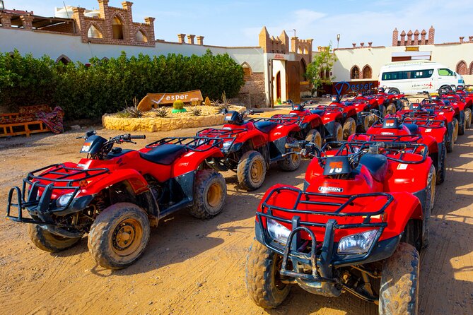 Hurghada Adrenaline Safari: ATV, Buggy, Camel, Dinner & Show - The real attraction is the long quad-bike ride