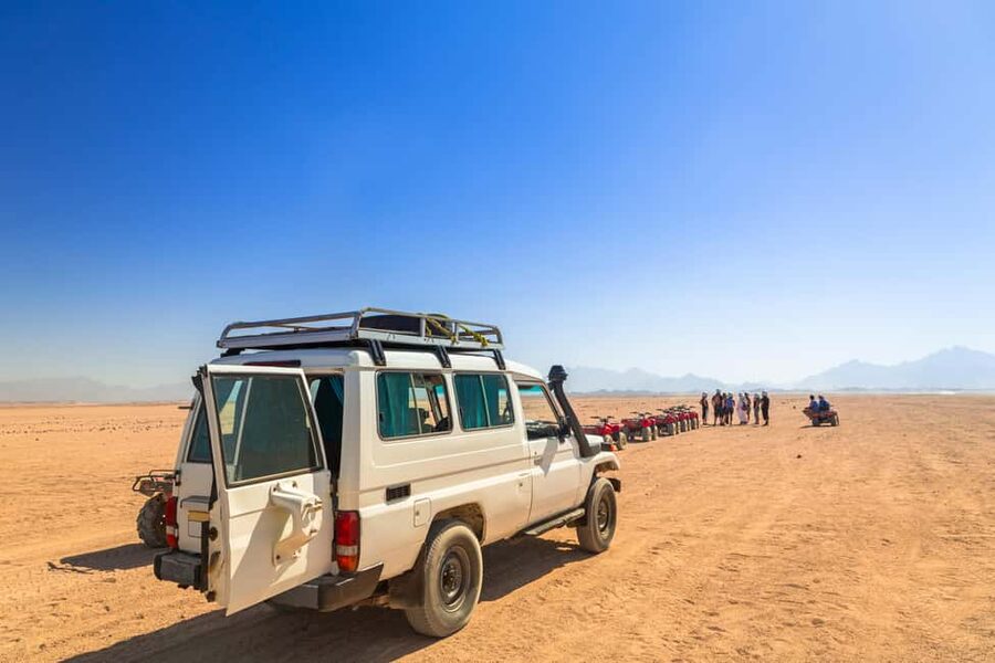Hurghada: ATV Quad, Jeep and Buggy Safari with BBQ Dinner - Key points before you book