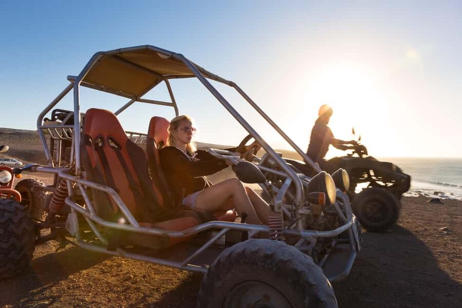 Hurghada: ATV Quad, Jeep and Buggy Safari with BBQ Dinner - BBQ dinner, Tanoura, and fire performances