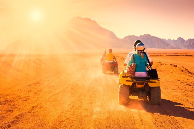 Hurghada: ATV Quad Safari, Camel Ride & Bedouin Village Tour - Starting from Hurghada and getting set up