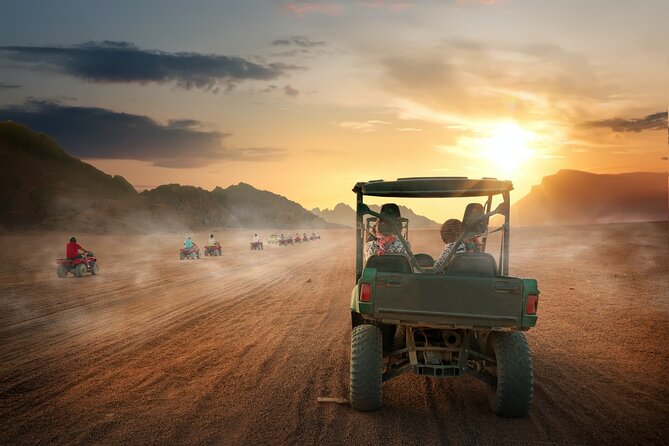 Hurghada: ATV Quad Safari, Camel Ride & Bedouin Village Tour - Riding the Hurghada desert by quad bike