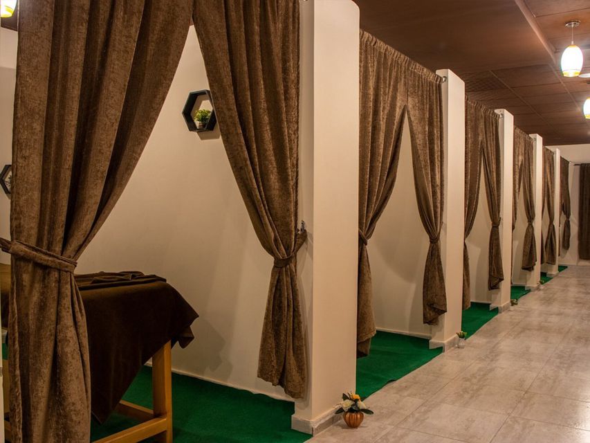 Hurghada: Cleopatra Spa and Massage - The ten-minute clay mask and relaxation break