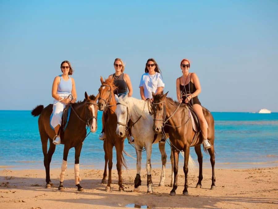 Hurghada: Desert and Sea Horseback Riding Tour with Transfer - How much riding do you really get?