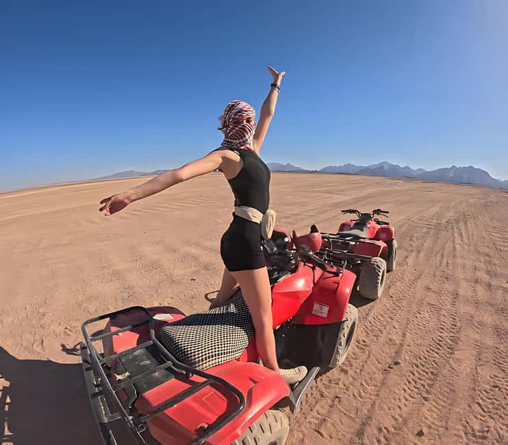 Hurghada: Desert Quad Bike and Buggy Adventure with Transfer - The Bedouin village stop