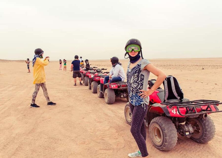 Hurghada: Desert Quad Bike and Buggy Adventure with Transfer - The camel ride: charming but very short