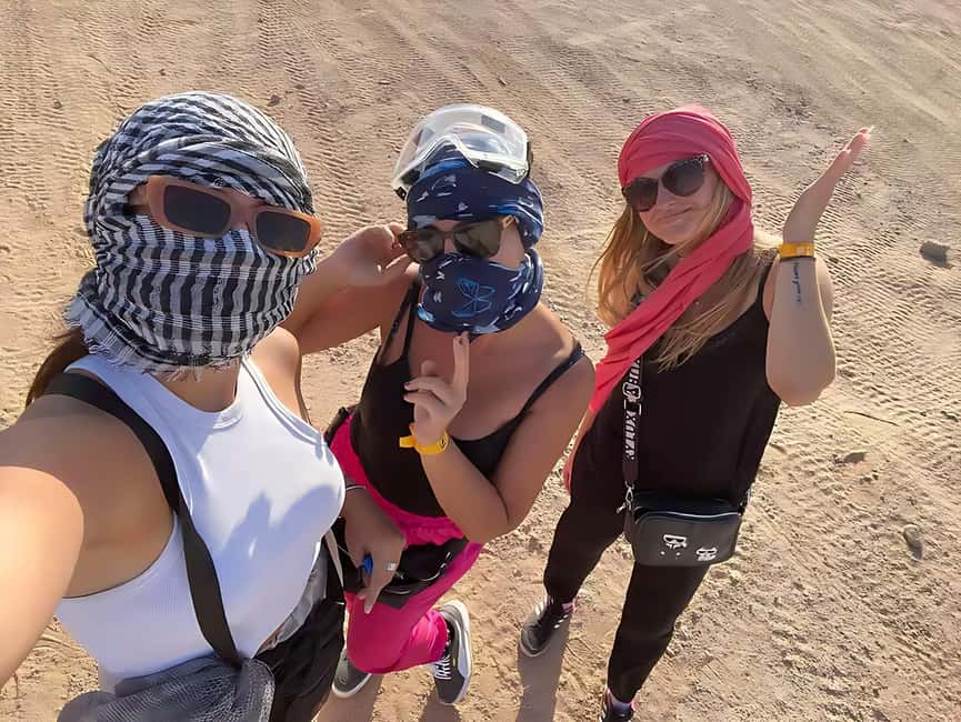 Hurghada: Desert Quad Bike and Buggy Adventure with Transfer - Safety, pace, and family suitability
