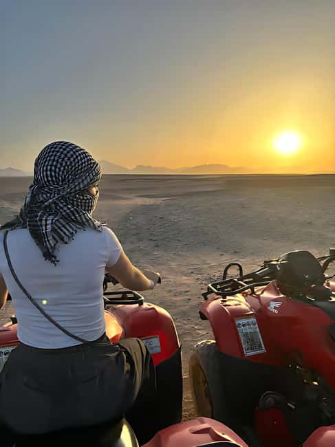 Hurghada: Desert Quad Bike and Buggy Adventure with Transfer - Quad biking across Hurghada’s desert