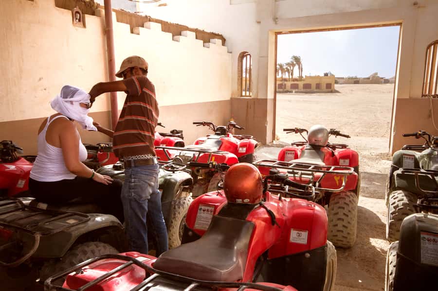 Hurghada: Desert Quad Bike Camel Ride with Optional GoPro - Sunrise, horse, and sunset versions