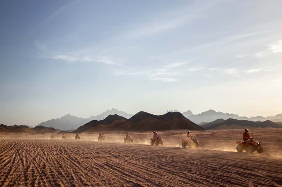 Hurghada: Desert Quad Bike Camel Ride with Optional GoPro - What the $14 price really buys you