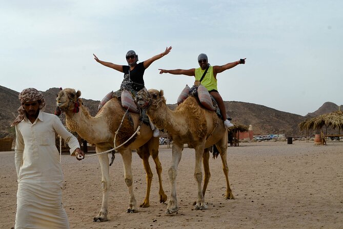 Hurghada Desert Safari on Quad Bikes With Camel for 3 Hours - Riding across the desert outside Hurghada