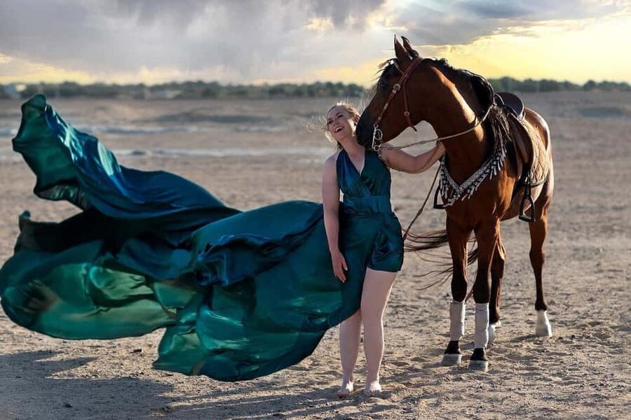 Hurghada: Desert & Sea Horse Riding with + 360° Photos - Sunset views, photos, and the pace of the tour