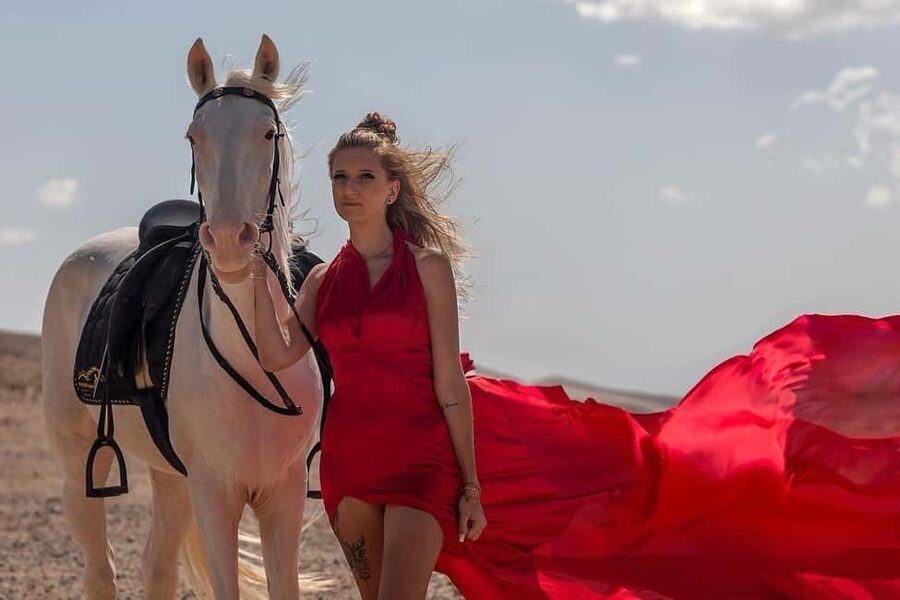 Hurghada: Desert & Sea Horse Riding with + 360° Photos - Horses, safety, and comfort