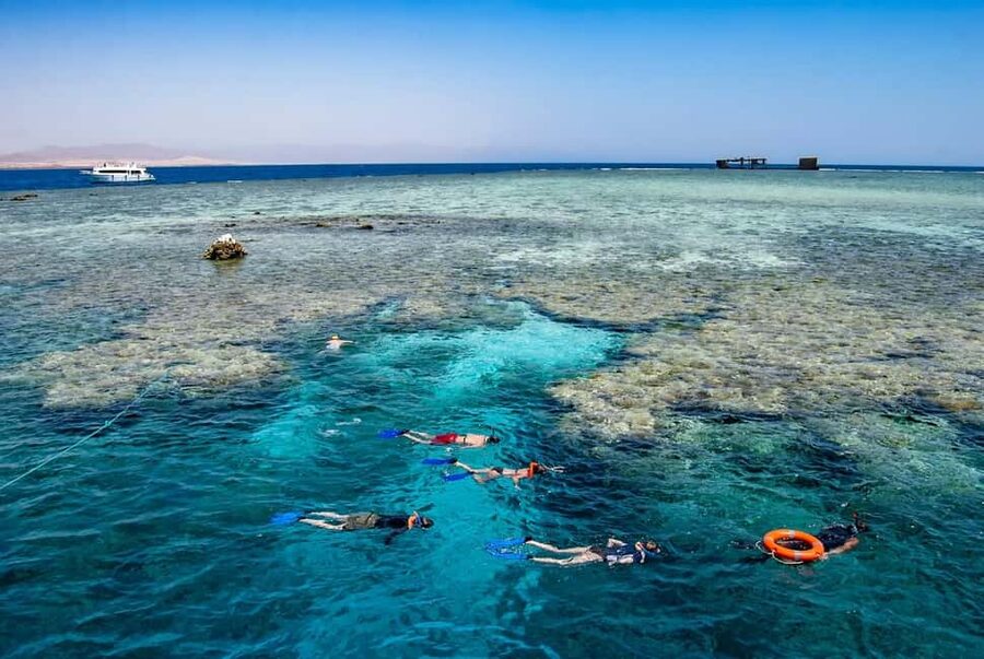 Hurghada: Dolphin Watching Boat Tour with Snorkeling & Lunch - Lunch, drinks, and time on the boat