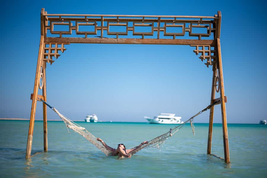 Hurghada: Elegance Yacht Cruise To Orange bay Island W lunch - Sailing from Hurghada to Orange Bay