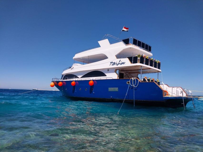 Hurghada: Elegance Yacht Cruise To Orange & Magawish island - Seafood lunch with time to slow down
