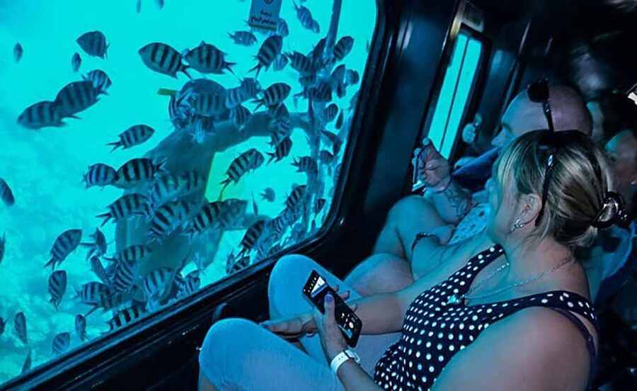 Hurghada: Empire Submarine Boat Trip with Snorkel and Drinks - What the crew adds to the outing